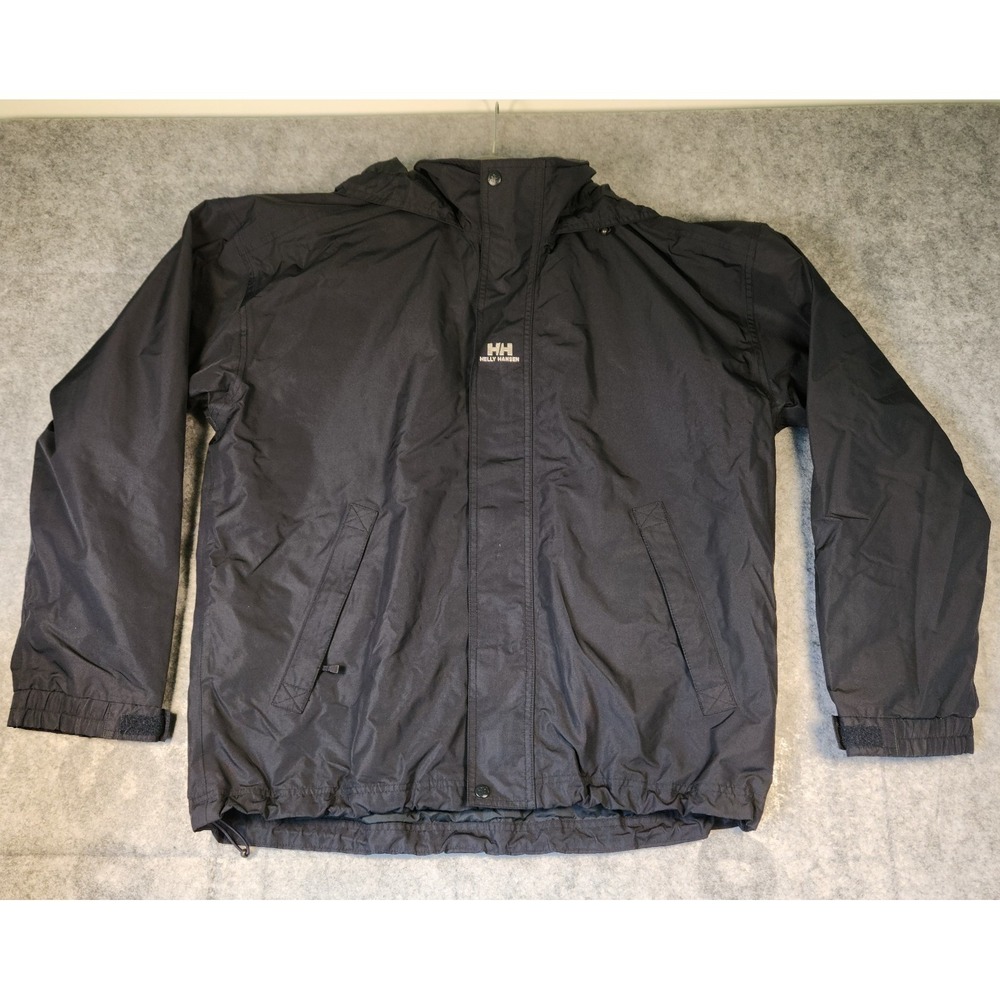 Helly Hansen Tech Hooded Mens Jacket Mens Large Black